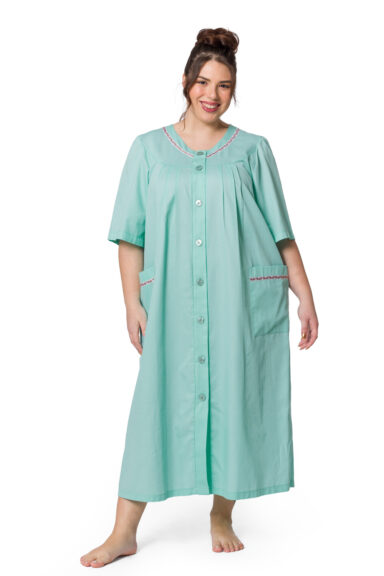 CARRIE VESTAGLIA IN PIQUET DI COTONE MILLERIGHE